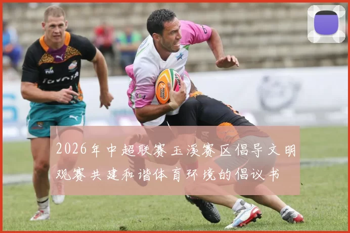 2026年中超联赛玉溪赛区倡导文明观赛共建和谐体育环境的倡议书